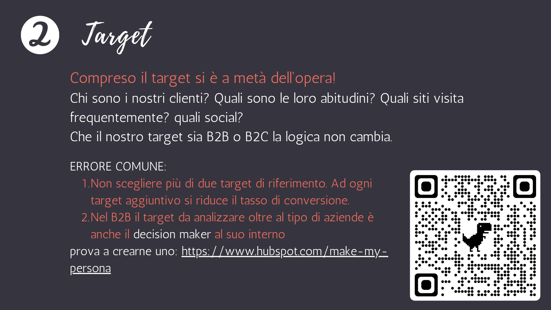 Dall'analisi al Model Canvas (2) Perché il CRM